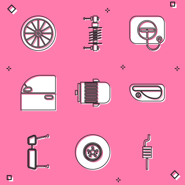 将汽车车轮减震器加油盖置于图片下载