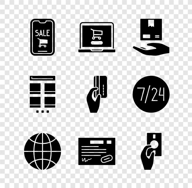 设置手机和购物车购物图片下载