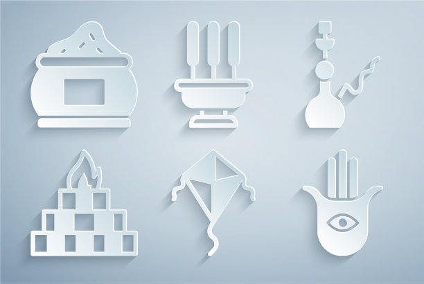 放风筝，水烟，手香图片下载