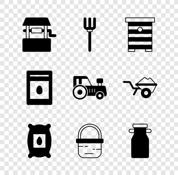 花园草叉安放好，蜂箱装满蜜蜂图片下载