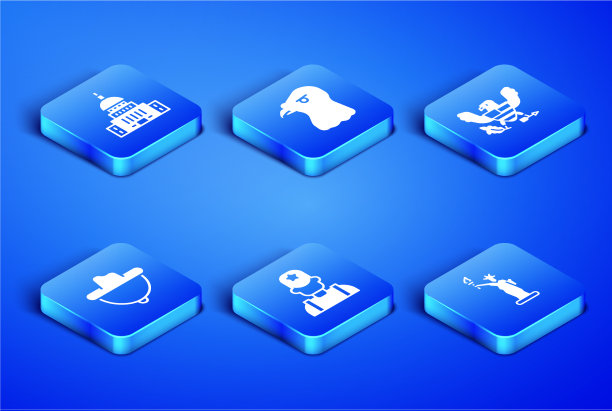 自由女神像，白宫牛仔警长图片下载