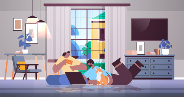 非裔美国夫妇使用信用卡图片下载