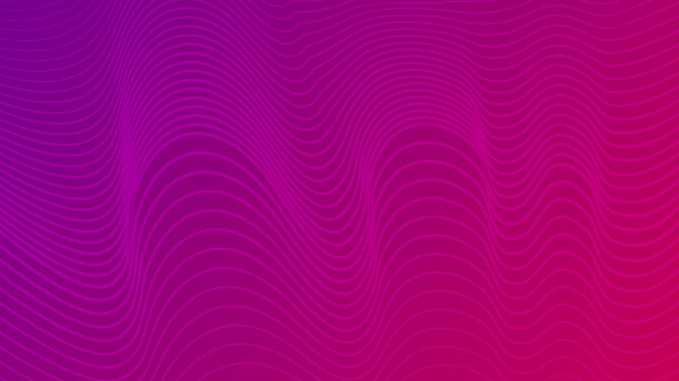 现代色彩的波浪梯度背景图片下载