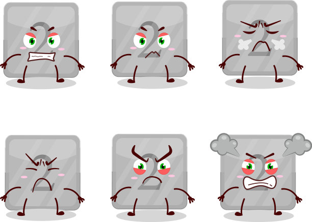 第一个银色按钮的卡通人物图片下载