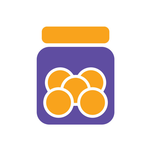 饼干罐 Glyph 图标 厨房电器图片下载