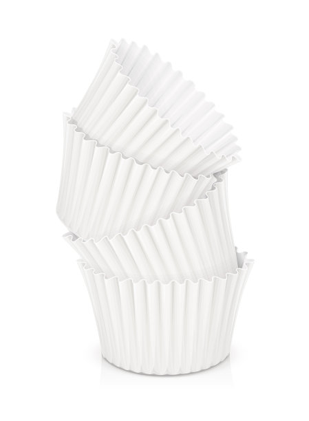 纸杯蛋糕的纸模。用具烤蛋糕。矢量插图。图片下载