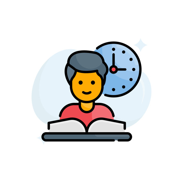 全日制学生矢量填充的轮廓图标风格插图。EPS 10个文件图片下载