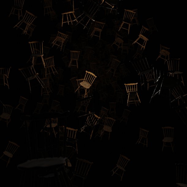 隧道里的旧椅子图片下载