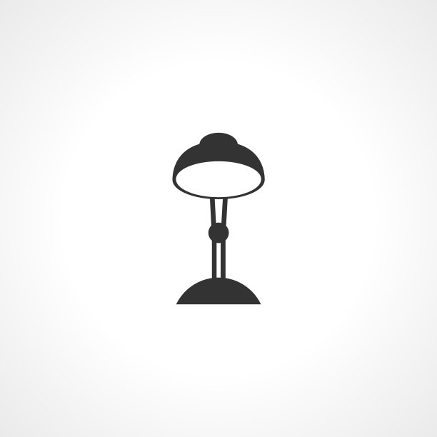 阅读灯图标简单孤立的阅读灯图片下载