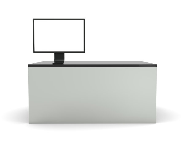 接待处的横幅是空的图片下载