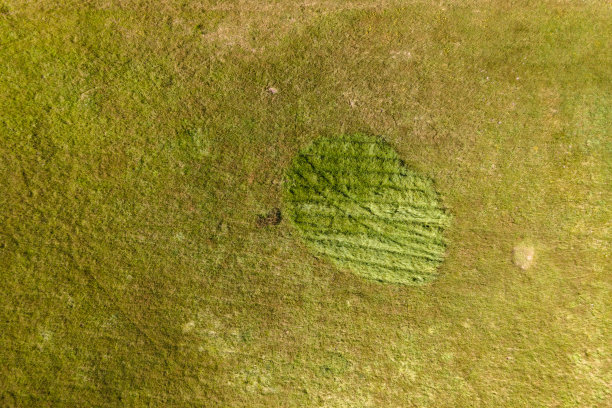 法国卢瓦尔河谷田野的鸟瞰图图片下载