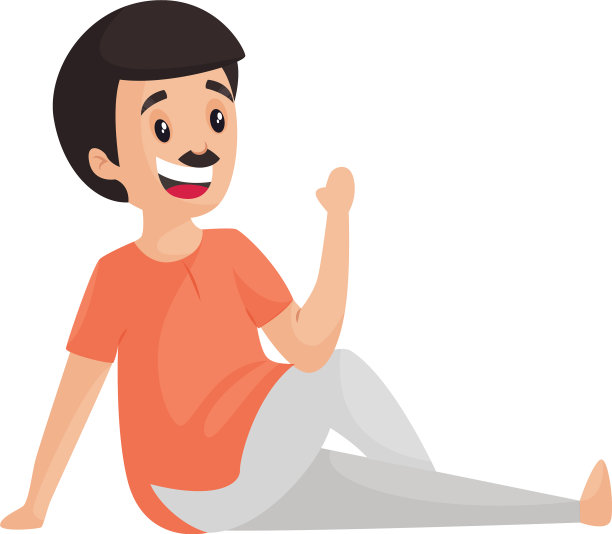 快乐人卡通人物图片下载