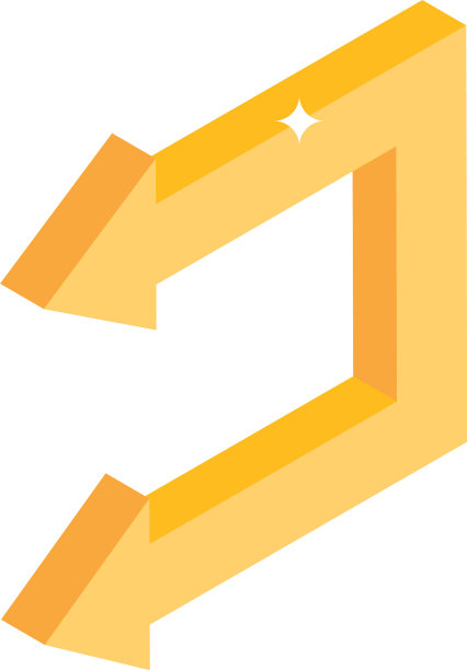 左弯平行箭头图片下载