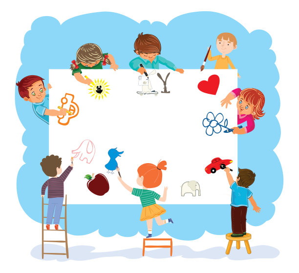 绘画儿童图片下载