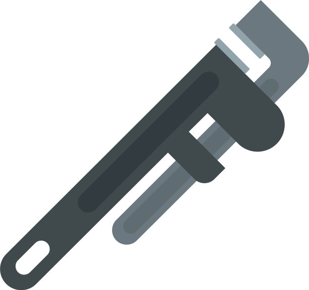 服务扳手图标平隔离图片下载