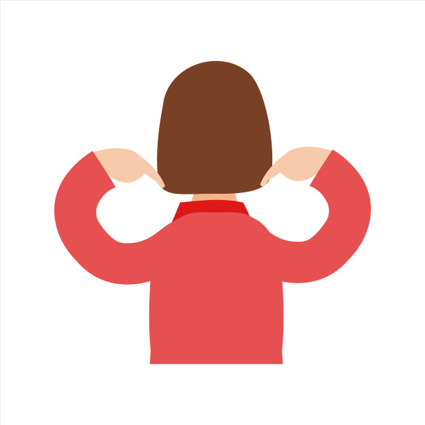 一个男人用手指着他的背图片下载