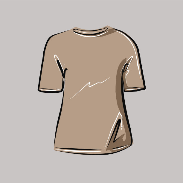 基本衣柜套装裸色米色t恤长裤图片下载