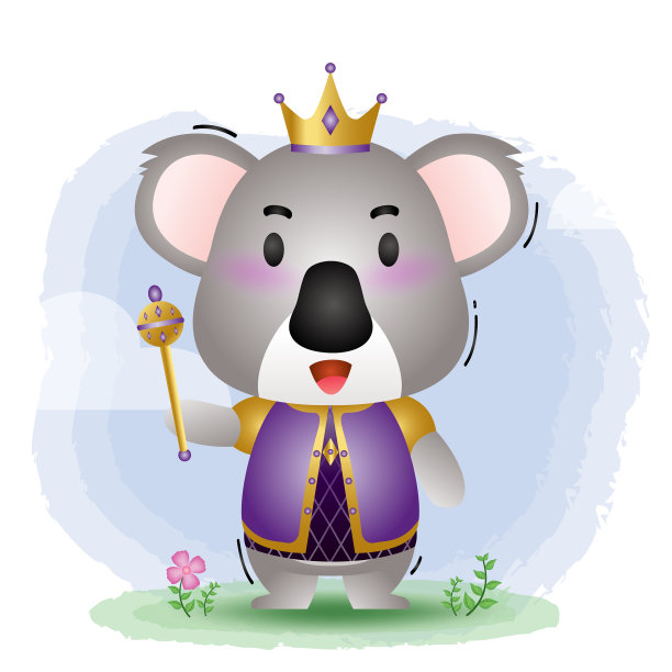 可爱的金考拉图片下载