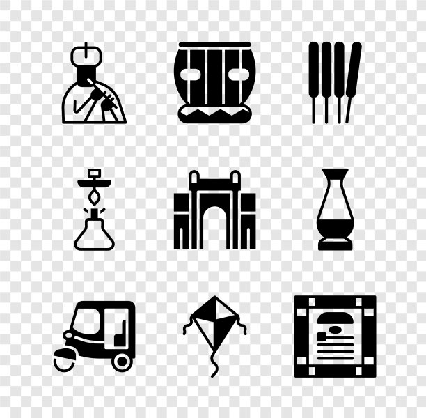 设印度男子演奏长笛乐器手鼓图片下载