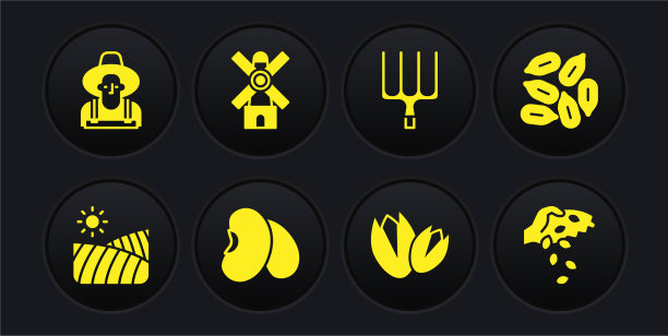 种植麦田种豆图片下载