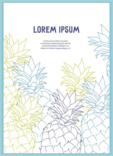 名片横幅或文件夹封面设计图片下载