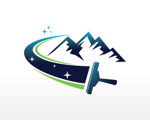 房屋清洁标志清洁服务业务图片下载