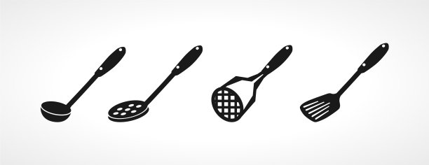 厨房设备挂厨具图标图片下载