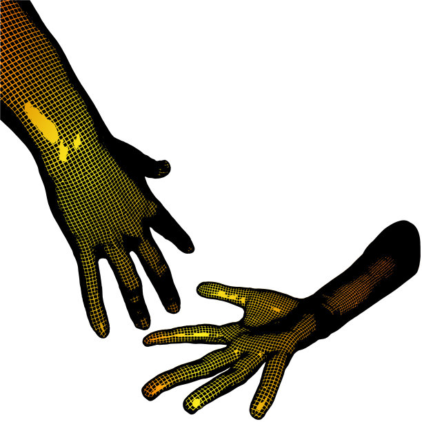 支持手3d网格颜色图片下载