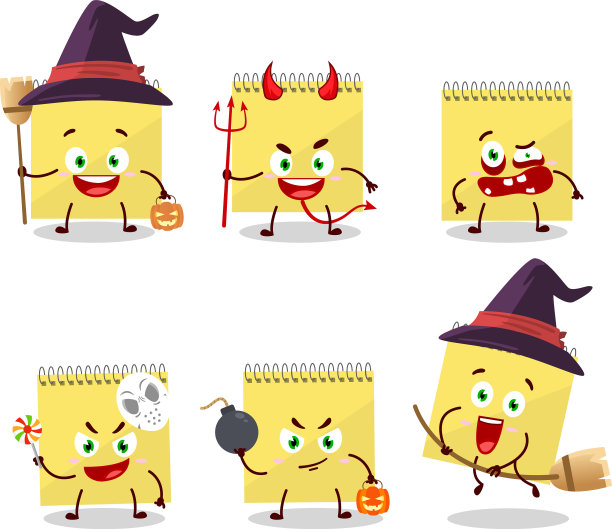 万圣节卡通表情图片下载
