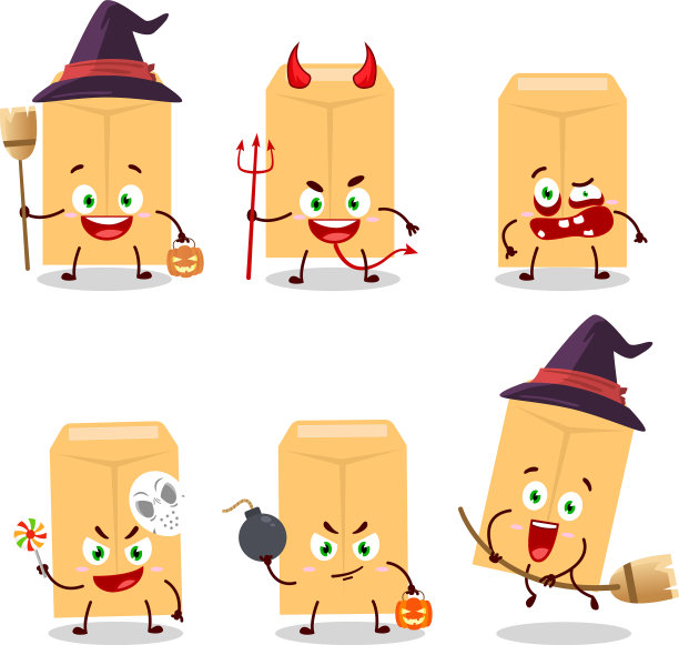 万圣节卡通表情图片下载