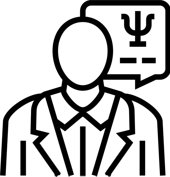 心理学家居家护理服务热线图标图片下载