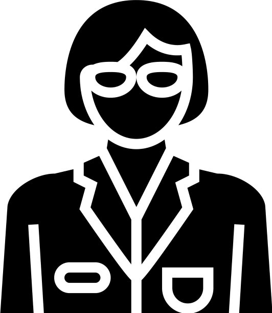 社会工作者字形图标图片下载