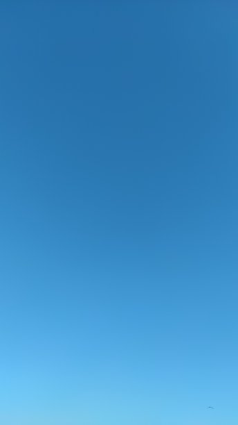 晴空万里，万里无云图片下载