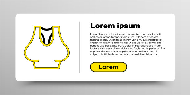 线汗衫图标孤立在白色背景图片下载