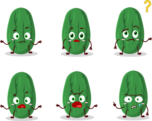 卡通人物黄瓜用什么表情图片下载