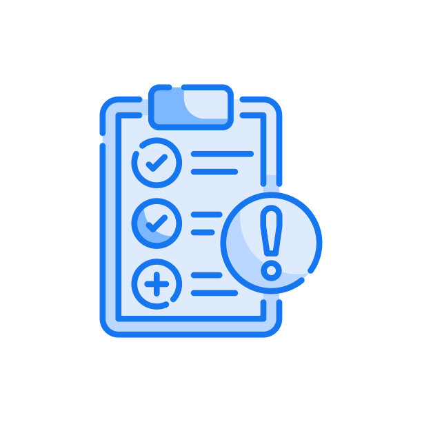 通过失败矢量蓝色图标风格插图。EPS 10个文件图片下载