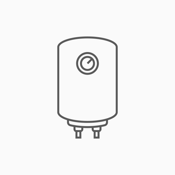 锅炉图标，热水器矢量图片下载