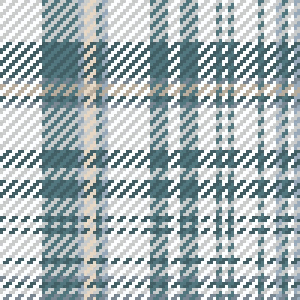 无缝图案苏格兰格子呢格子呢图片下载