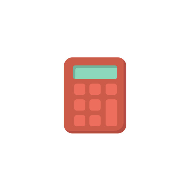 计算器剪贴画计算器孤立的简单图片下载