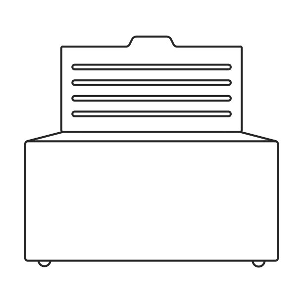 冰箱轮廓图标图片下载