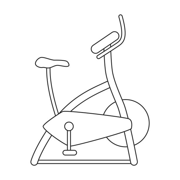 自行车运动大纲图标图片下载