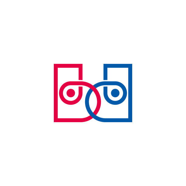 字母BD链接钱包形状金融Logo图片下载