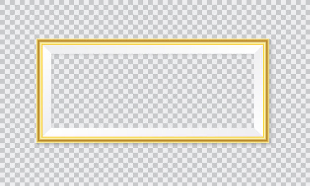 豪华景观金相框图片下载