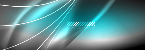 霓虹灯动态光束抽象壁纸图片下载