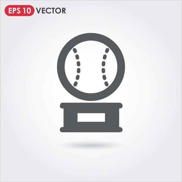 棒球奖杯单张图标图片下载