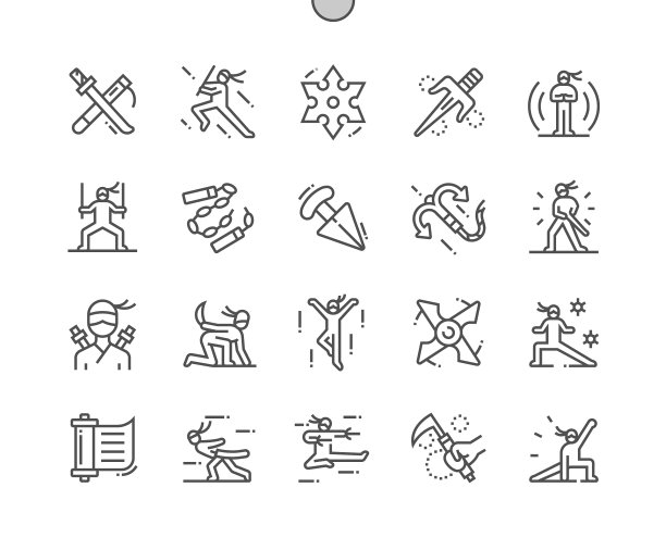 忍者武士刀和剑鞘图片下载