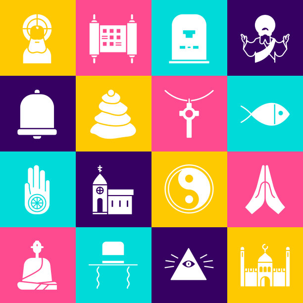 将穆斯林清真寺的手摆成祈祷的姿势图片下载