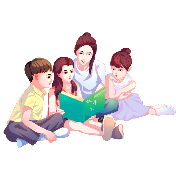 老师讲故事图片下载