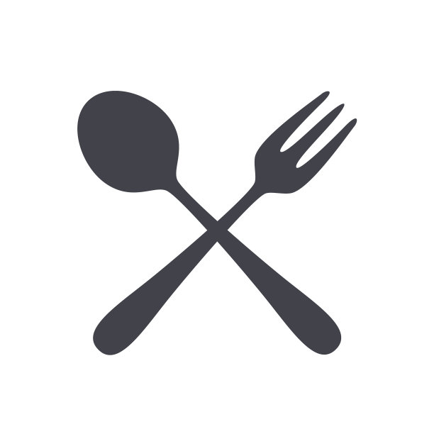 餐厅用具，勺子和叉子图片下载
