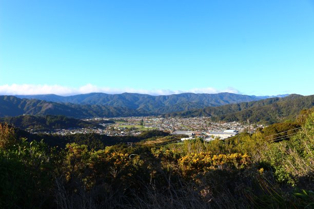 Wainuiomata，下赫特，惠灵顿，新西兰图片下载